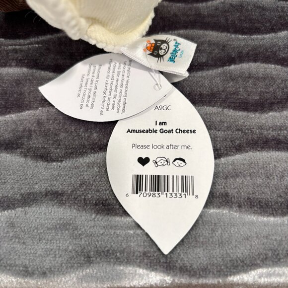 RARE Jellycat Amuseable Goat Cheese BNWT - Picture 4 of 4
